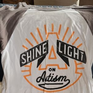 Sevenly Autism raglan tee